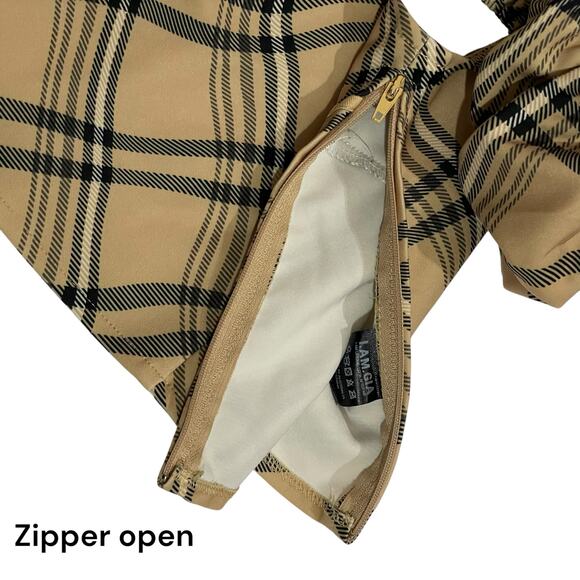 I.AM.GIA Carmel Top - Tan Check - XL - Picture 8 of 14